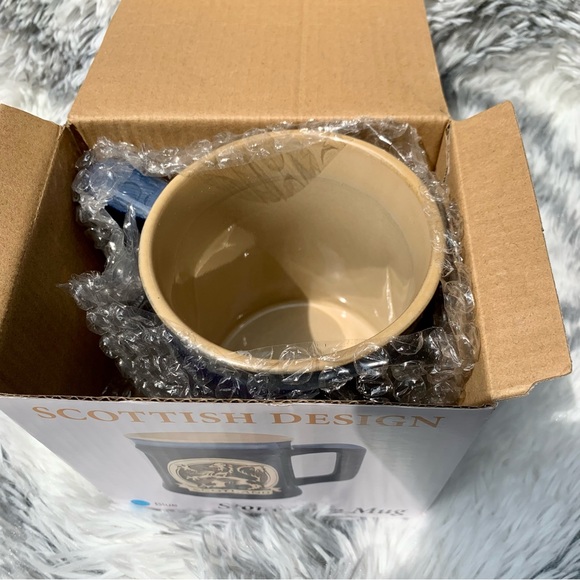 ⭐️SOLD⭐️Glen Appin Stoneware Mug 16.9 oz 500 ml | Lion Rampant - Blue NEW!! - Picture 8 of 10
